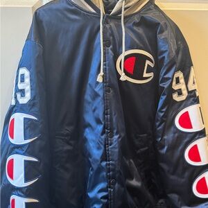 Champion Quilted Navy Jacket